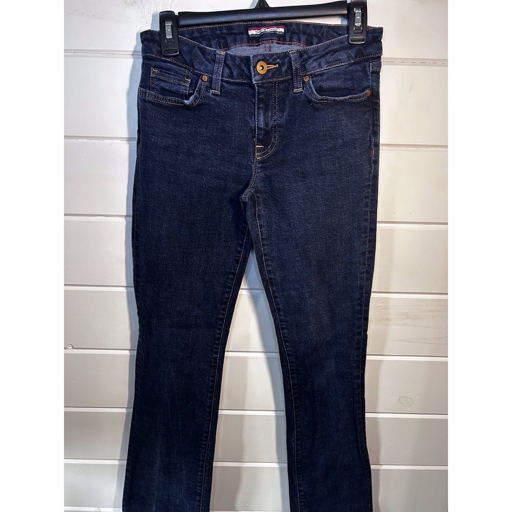 Tommy Hilfiger Womens Jeans Curve Bootcut Size 2 5 Pocket